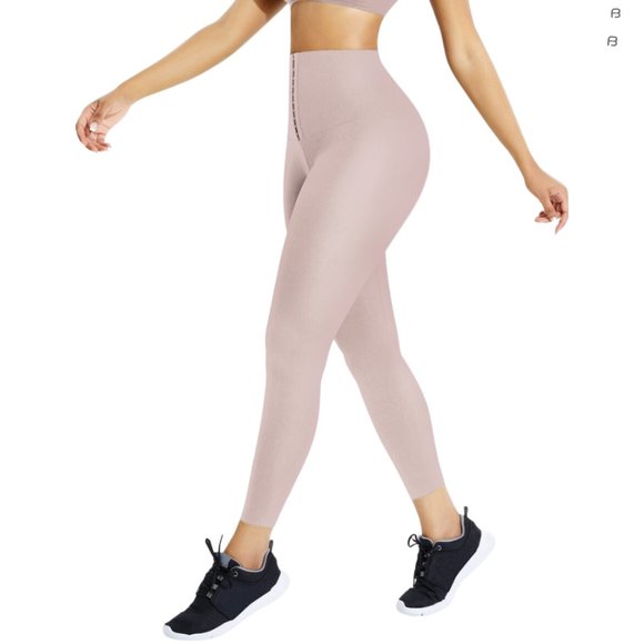 Pink Classic Waist Training Leggings - Picture 4 of 5
